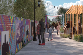 Bailey Park Arts Alleyway